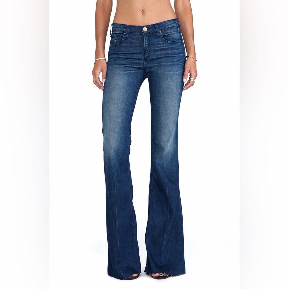 McGuire Majorelle Low Rise Flare Jeans in Revel‎ Revel Blue Size 24
